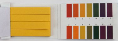1 Pack / 80 strips of 1-14 pH Test indicator paper Lab Water Soil Body Aquarium