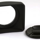 Square Rectangular Lens Hood for Professional Broadcast Lenses 82mm filter size