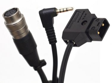 2/3 B4 lens Y-cable VRT Zoom Power Anton Bauer D-TAP 12 Pin Hirose Cable GH3 GH4