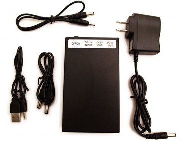 DC 12V 6500mAh / DC 9V 8500mAh / DC 5V 15000mAh Rechargeable Li-ion Battery