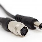 DC 12v to 6 Pin Hirose Cable AF100 GH2 Power B4 2/3" Fujinon Canon Nikon Lens