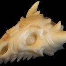 ZOMBIE DRAGON SKULL 3D Printed DLP Resin Form2 G3D T-1000 "3d-printing-chicago"