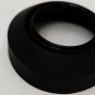 Round 3-in-1 58mm Collapsible Rubber Lens Hood Shade Canon Nikon Sony Panasonic