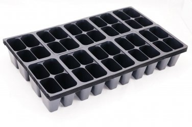 40 Cell Seed Starting Tray- Flower - Seeds - Herb - Garden - 8 Pack