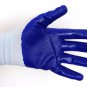 Nitrile Coated Safety Work Gloves automotive painting clean Blue Men Size Medium