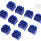 10pcs Aluminum Stepper Motor Driver Cooling Block Premium Heatsink for DRV8825