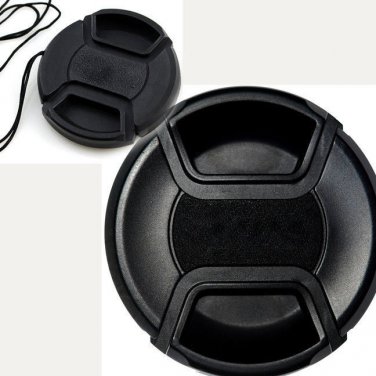 Snap-on Pinch 72mm Front Lens Cap for Nikon Nikkor Canon Sony Pentax Panasonic