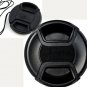 Snap-on Pinch 72mm Front Lens Cap for Nikon Nikkor Canon Sony Pentax Panasonic