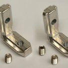 2 Pcs. Corner Joining Plate Bracket For T-slot aluminum extrusion 3030 Corners