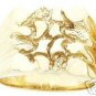 Men's 14K Gold Bold Nugget Ring - 10.2 grams