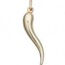 14K Yellow Gold X-Large Italian Horn