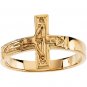 Sterling Silver Crucifix Ring