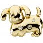 14K Gold Dottie the Dog Waggles™ Pendant