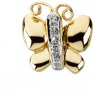 14K Gold Betty the Butterfly Waggles™ Pendant
