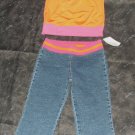 Ave Blu Denim Capri and Tank set Sz 8