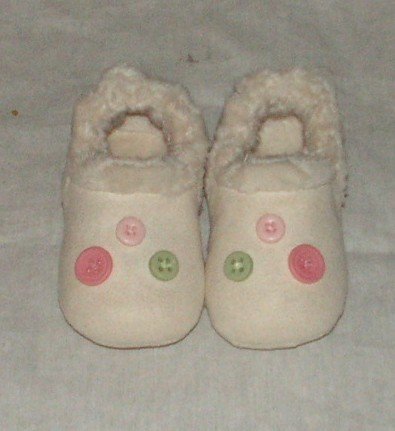 Gymboree Layette Grown With Love Crib Shoes sz 03
