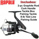 RAPALA® SPINNING ROD & REEL COMBO KIT  Great for the Fisherman of your life L@@K!!