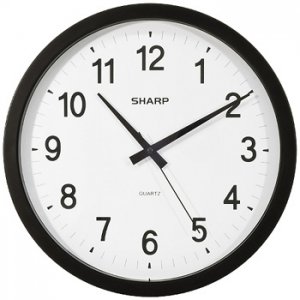 SHARP&Acirc;&reg; WALL CLOCK  make sure you are on time L@@K