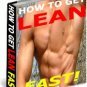 How To GET LEAN FAST WEIGHT LOSS DIET ebook Guide NEW