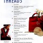 THREADS Magazine #100 Fleece cord Ribbons Adhesives ++