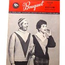 VINTAGE 1959 KNITTING PATTERN Campus Sweater