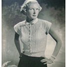 Vintage 1950s Knitting Pattern Book TWIN SET Sweaters +