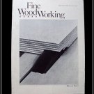1984 FINE WOODWORKING Magazine #46 Veneering Files Plywood Porch Swing ++
