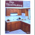 1990 FINE WOODWORKING Magazine #84 Kitchen Cabinets Doel Joinery Display Case ++