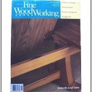 1992 FINE WOODWORKING Magazine #94 Butterfly leaf Table Raised Panels Marquetry