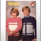 Elena Lopi KNITTING PATTERN Child Pullover or Cardigan ... ECL7