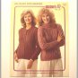 KNITTING Patterns Womens CABLE CARDIGAN & PULLOVER Chunky Weight
