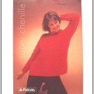 KNITTING Pattern CHENILLE CABLE PULLOVER