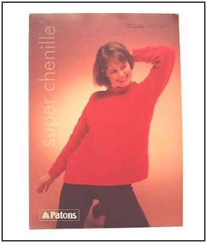 KNITTING Pattern CHENILLE CABLE PULLOVER