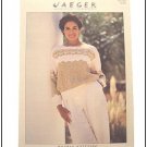 KNITTING Pattern CHEVRON LACE Sweater in DK