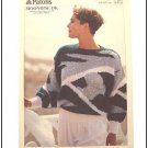 KNITTING Pattern ABSTRACT DESIGN SWEATER
