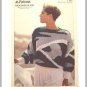 KNITTING Pattern ABSTRACT DESIGN SWEATER
