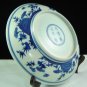 China Qing Dynasty Yongzheng time blue dragon china dish
