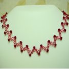 Red Swarovski Crystal Choker