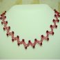 Red Swarovski Crystal Choker