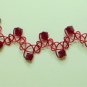 Red Swarovski Crystal Choker