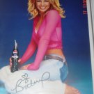 Britney Spears Signed Pepsi Photo