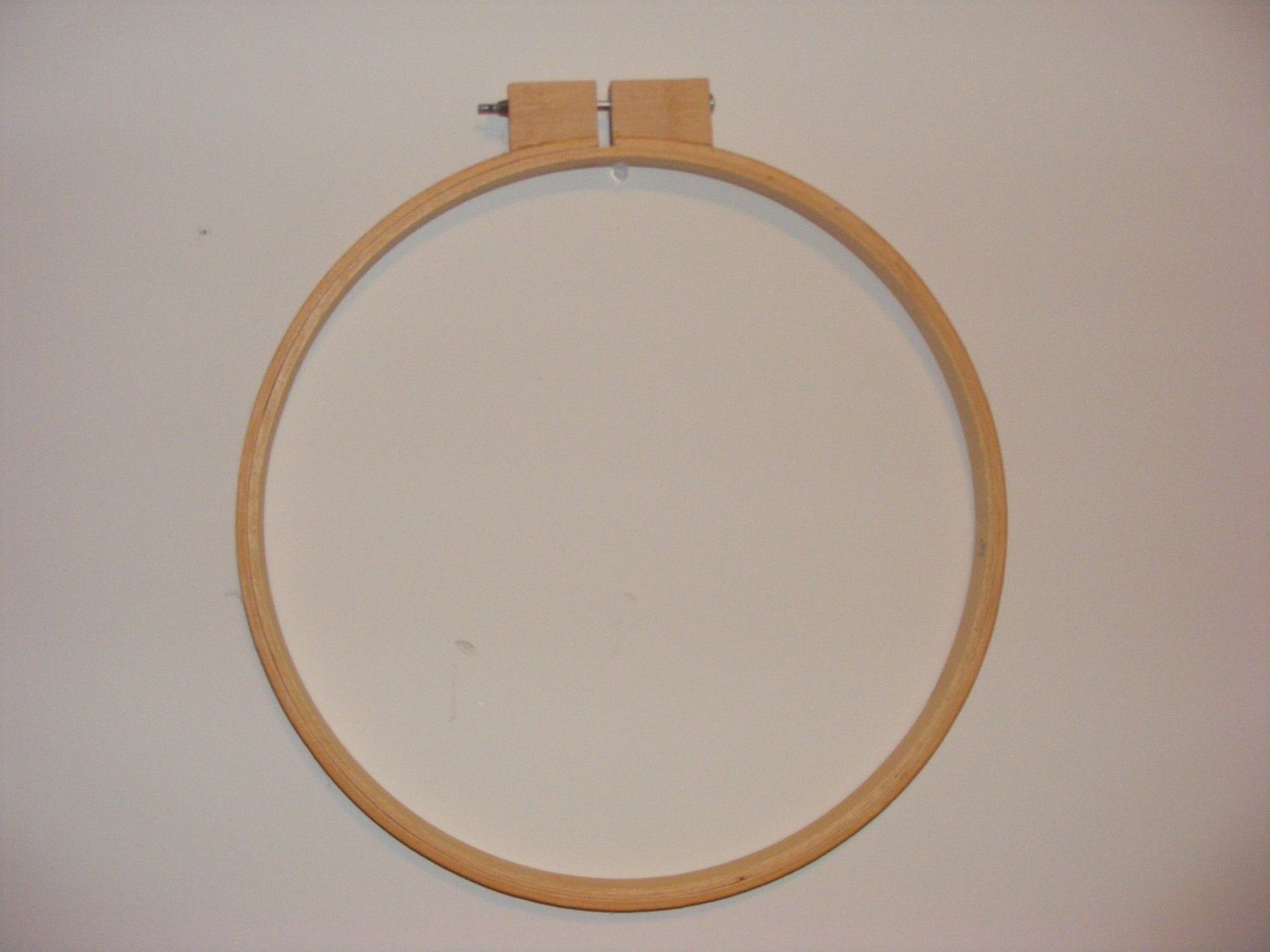 Large Round Wooden Hoop for Embroidery and Quilting 14" Round Vintage