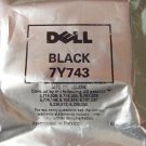 Dell Printer Cartridge 7Y743 Black Genuine Dell!