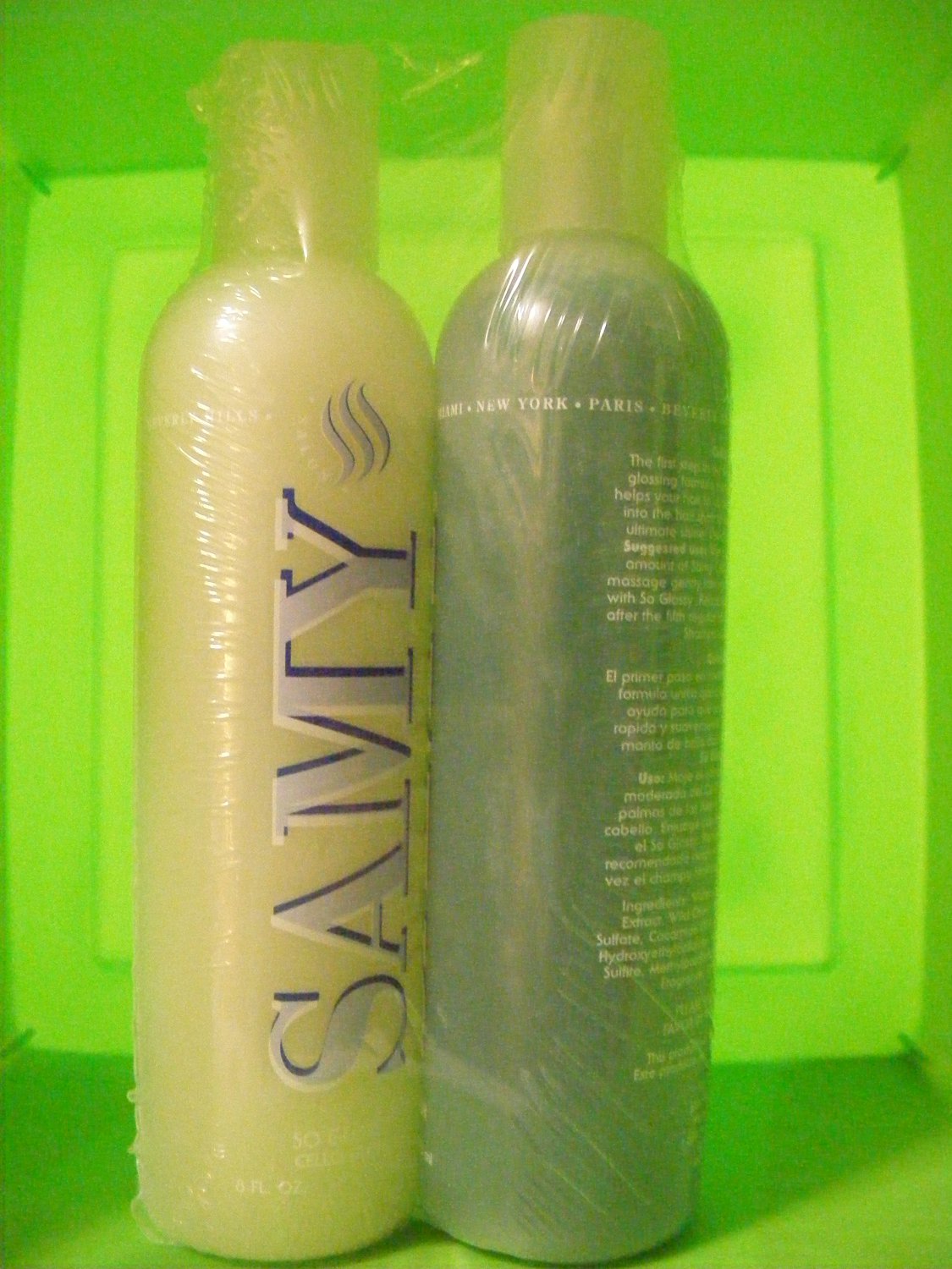 Samy Hair Products So Glossy Cello Gloss And Cello Shampoo Set