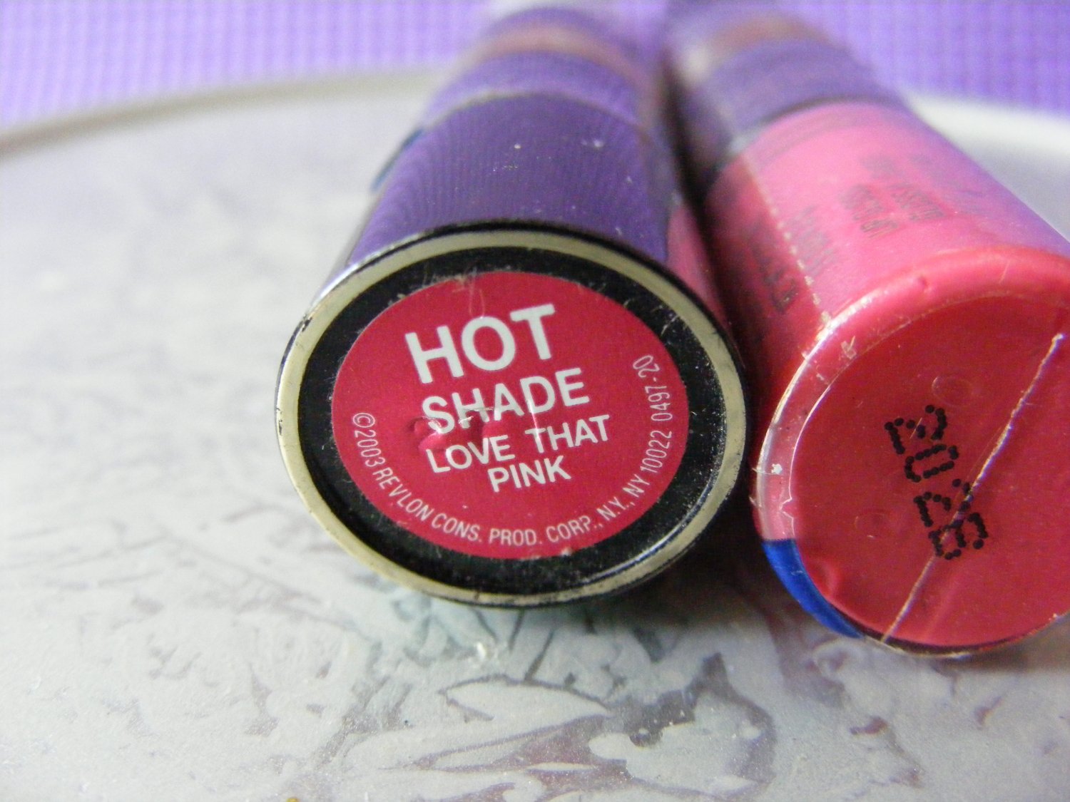 Revlon Love That Pink Super Lustrous Combination Lipstick Lipgloss 