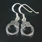 Sterling Silver Dangling Handcuff Earrings YSS22
