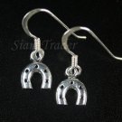 Sterling Silver Horse Shoe Dangling Earrings YSS92