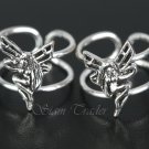 Sterling Silver - Fairy / Pixie Ear Cuffs CSS290