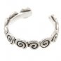 Sterling Silver Swirls Toe Ring TRSS113