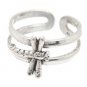 Sterling Silver Dragonfly Toe Ring TRSS116